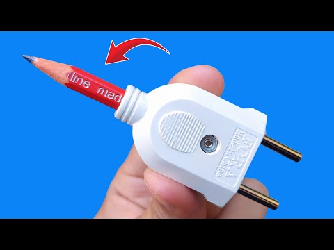 Not Everyone Knows This Secret! Attach a Pencil to a Power Plug and Incredible Result!