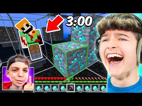 Ich ERSCHRECKE Kleinen JUNGEN 3 UHR NACHTS bis ER AUSRASTET! in Minecraft