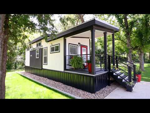 Her Modern Tiny House is GORGEOUS - Parked in a Tiny House Village