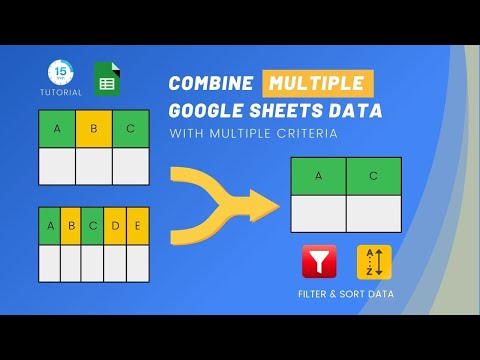 Google Sheets - Combine Data From Multiple Worksheets (Tabs) into ONE ⇨ Filter ⇨ Sort (➕ Example)