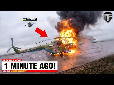 Ukrainian Drones Spotted Russian Helicopter - Then THIS Happened...