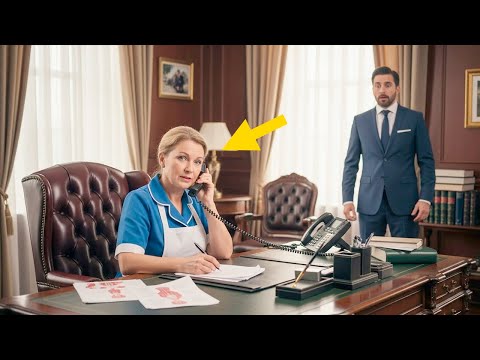 Un milliardaire rentra plus tôt et sa femme de ménage dit: “Silence.” La raison fut choquante.