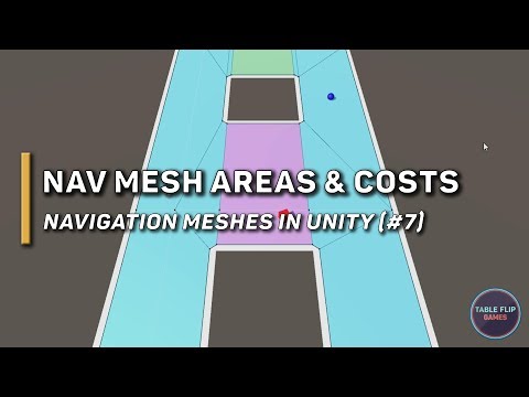Nav Mesh Areas & Costs | Unity AI Pathfinding (Part 7) | Table Flip Games