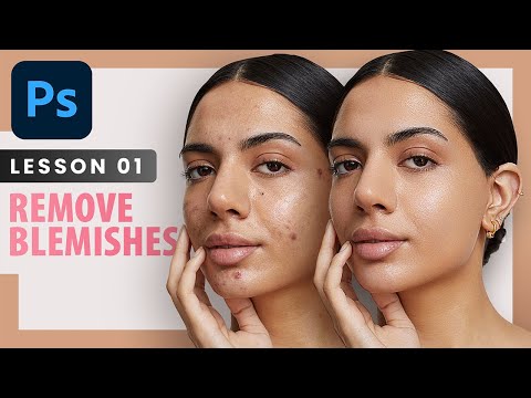 Remove Blemishes - Photoshop Retouching Course | Lesson 1