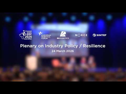 #ERF2026 Plenary on Industry Policy / resilience