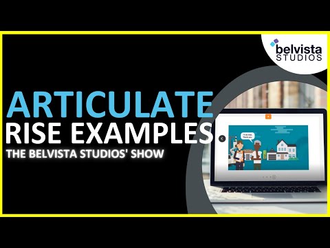 Articulate Rise Examples | The Belvista Studios' Show