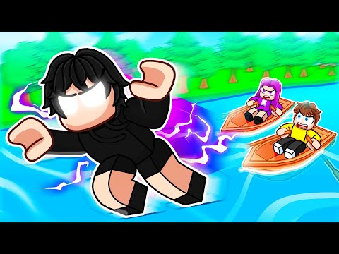 Becoming DARK DASH in Roblox Build a Boat!