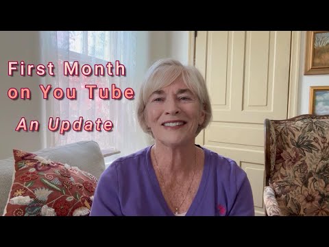 I'm sharing my progress and my thoughts and my journey for the first (almost) month on You Tube.