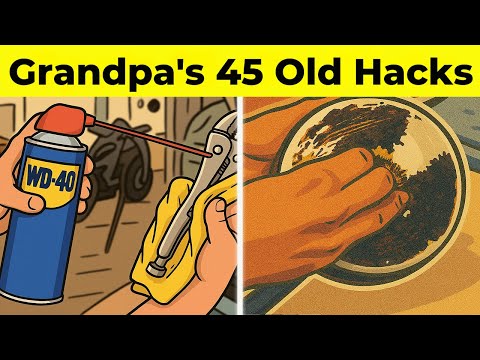 Grandpa's 45 Old Hacks You Wish You'd Known Earlier!