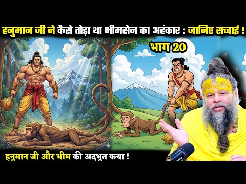 हनुमान जी ने भीमसेन का अहंकार कैसे तोड़ा : जानिए पूरी कथा ! श्री प्रेमानंद जी महाराज