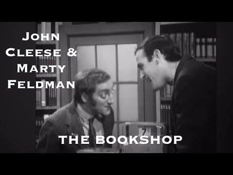 THE BOOKSHOP Sketch John Cleese & Marty Feldman AT LAST THE 1948 SHOW (Before Monty Python)
