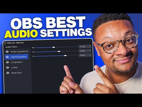 BEST OBS Audio Settings for Beginners in 2025 (NO PLUGINS)
