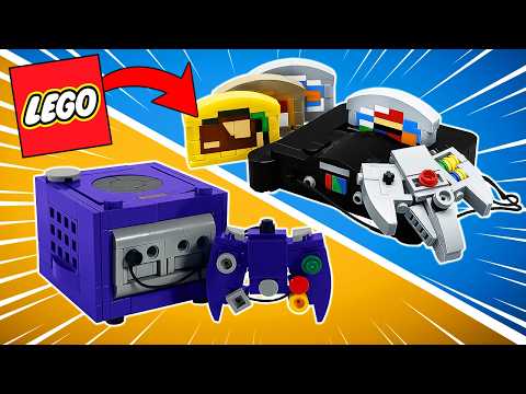 I Built Every Nintendo Console out of LEGO!