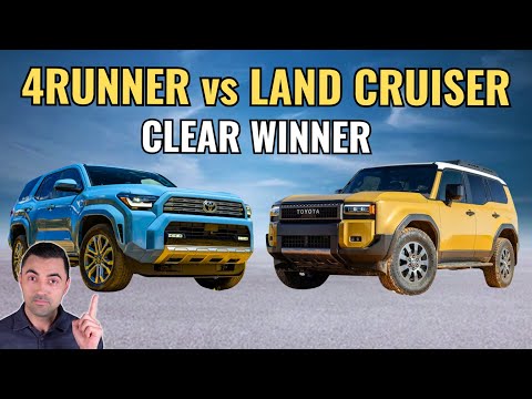 2025 Toyota 4Runner VS Land Cruiser Review || Which One Wins?