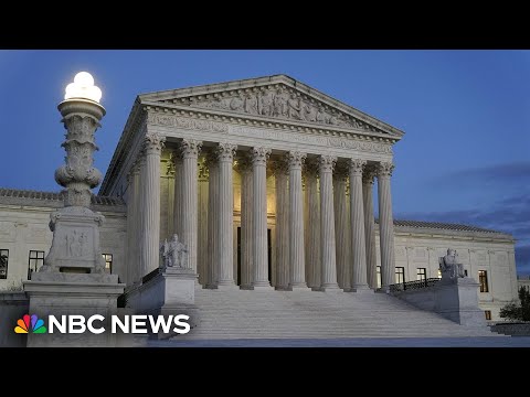 LIVE: Supreme Court hears arguments for case on campaign finance restrictions | NBC News