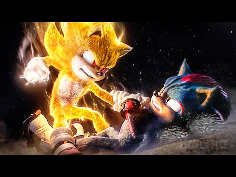 Everytime Sonic unleashes his SUPERPOWERS in the Sonic Movies Trilogy (Best Scenes) ⚡ 4K