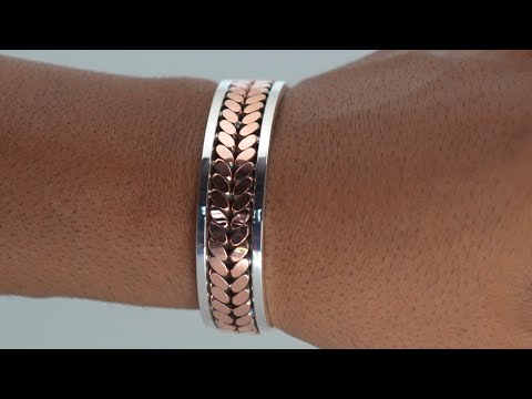 Twisted Copper & Silver Cuff Bracelet | Looks Like Luxury | Made by Hand! | jewelry Tutorial