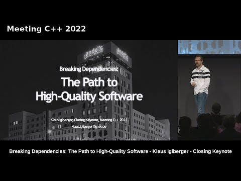 Breaking Dependencies: The Path to High-Quality Software - Klaus Iglberger - Meeting C++ 2022