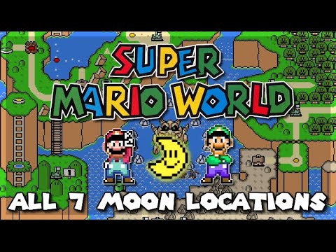 Ranking ALL 7 Moons in Super Mario World | Super Nintendo [Original SNES Capture]
