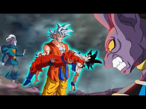 Goku's grandfather appears and saves him at the last moment after he was betrayed by everyone.