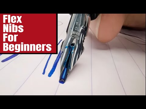 A Beginners Guide: How To Use a Flex Nib Fountain Pen