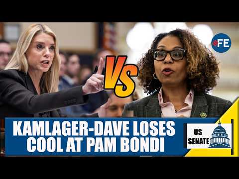 Sydney Kamlager-Dove Loses Patience With Pam Bondi In Hearing | US Senate Hearing