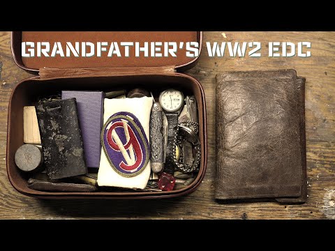 Let's Look at My Grandfather's WW2 EDC