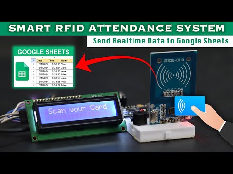 ESP8266 RFID Attendance System with Google Sheets