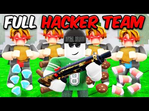 CRAZIEST HACKER Team Speedruns WORLD RECORD With Me In 99 Nights In The Forest!