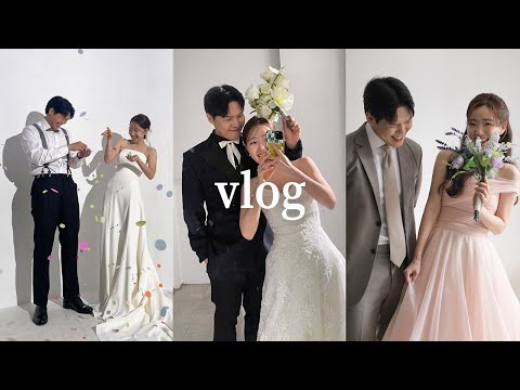 Wedding photo shoot vlog🤵👰📸ㅣThe wedding shoot was so much fun..ㅣ6-hour filming review (Semiang Ch...