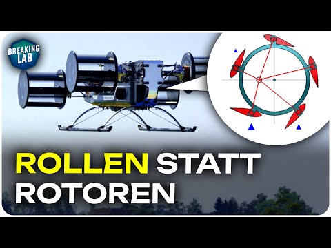 Dieser Hubschrauber hat Rollen statt Rotoren!