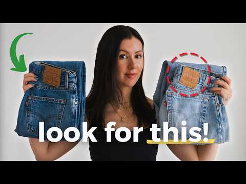 The ULTIMATE Buying Guide for Vintage Jeans (Levi’s & more!)