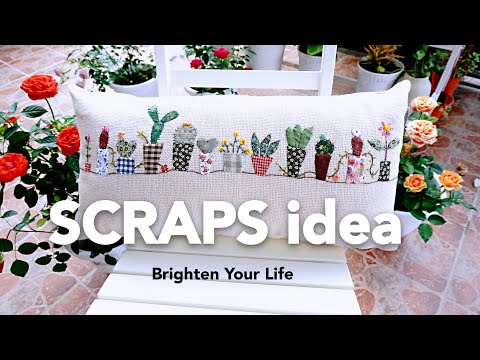 💎Easy and Simple Applique Work┃Applique idea┃Hand Stitch┃Brighten Your Life #HandyMum