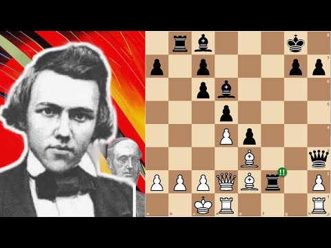 Самая красивая партия в истории шахмат! Гениальный Пол Морфи!