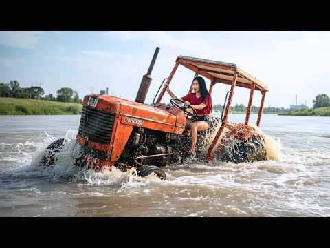 CEO Girl Found This Kubota MU4501 in a RIVER - Her Skills Are SHOCKING!