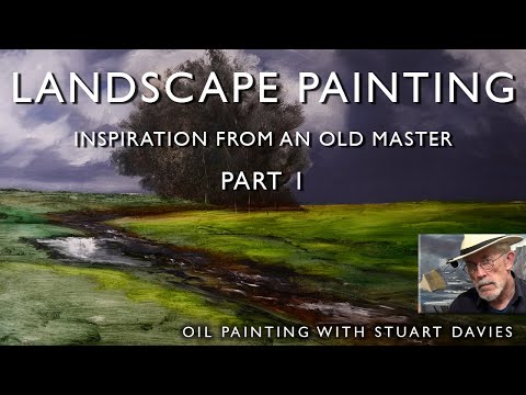 A Bit of inspiration From An Old Master - Oil Painting With Stuart Davies Part 1