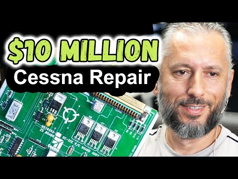 Fixing a $10,000,000 Cessna Citation De-Ice Circuit Board