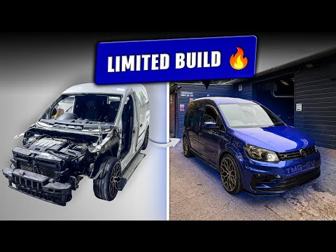 🚐 VW Caddy Mk3 Full Transformation – From White Van to Limited Build 🔥