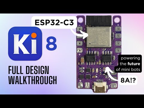 ESP32-C3 brushed ESC + RX - Design Overview (it's tiny!)