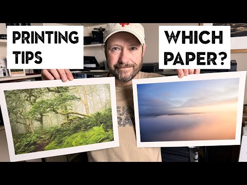 Choosing the correct printing paper