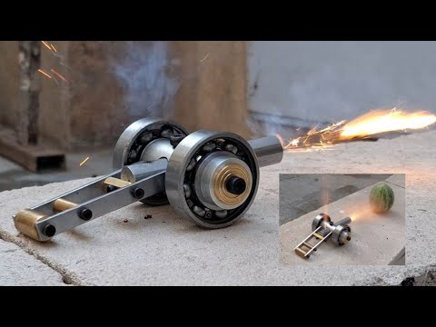 Real Miniature Cannon – Built & Tested with Incredible Power!