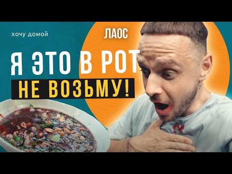 Гастротур по Лаосу: еда, от которой вам станет плохо / Таким не кормят даже в Китае