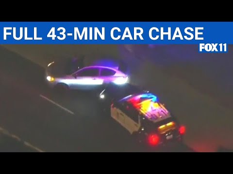 Dramatic police chase across Los Angeles | FOX 11 LA