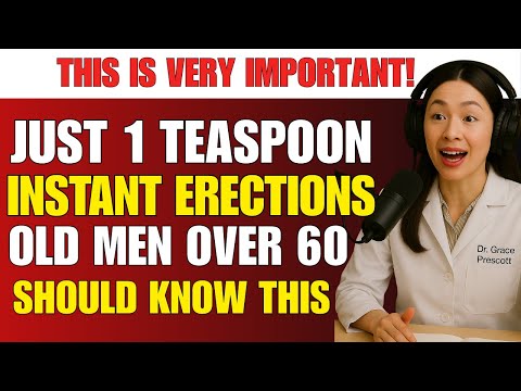 Men Over 60: Just 1 Spoon Every Morning To Boost Circulation "Down There" After 60