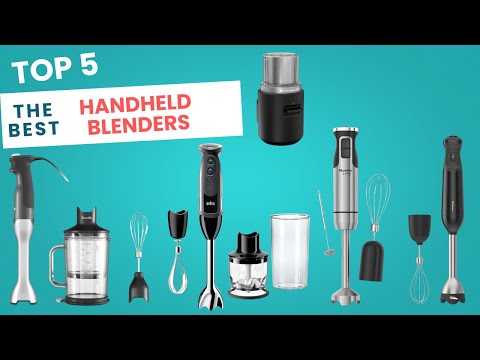🟢 Top 5 Best Handheld Blenders 2025 Review