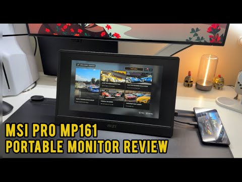Let's take a look at the MSI PRO MP161 Portable Monitor!