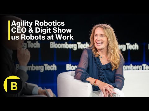 Agility Robotics CEO & Digit Show us Robots at Work