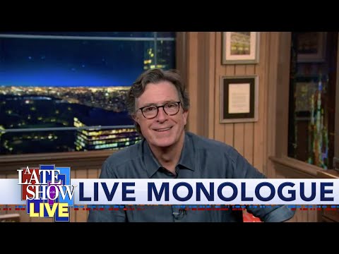 Melania Trump Headlines RNC Night 2 - Stephen Colbert's LIVE Monologue