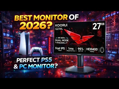 Perfect PS5 & PC Monitor in 2026 | The BEST 4k Monitor for 2026 | PS5 Gaming Monitor 2026