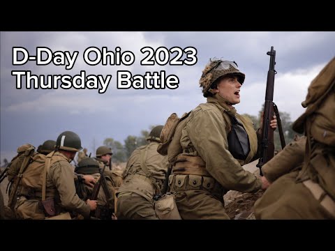 Unforgettable POV D-Day Re-enactment: Landing in Higgins Boats at D-Day Ohio 2023